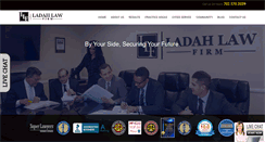 Desktop Screenshot of ladahlaw.com